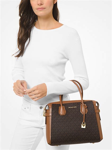 michael kors tasche mercer clutch|michael kors mercer belted satchel.